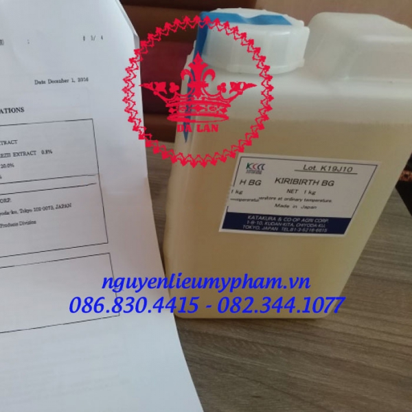 Cung Cấp Kiribirth BG – Chiết Xuất Trắng Da Kiribirth BG