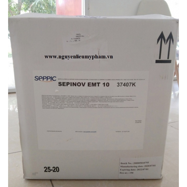 CHẤT TẠO ĐẶC SEPINOV EMT 10, CUNG CẤP NGUYÊN LIỆU MỸ PHẨM