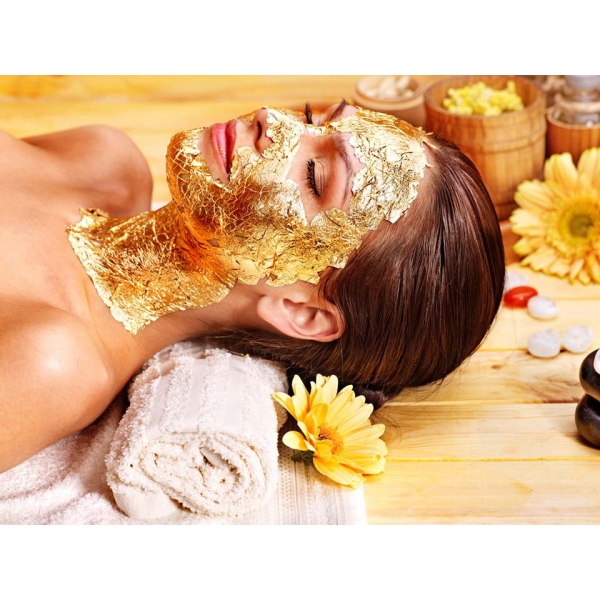 VÀNG LÁ 24K – VÀNG THẬT – NGUYÊN LIỆU MỸ PHẨM