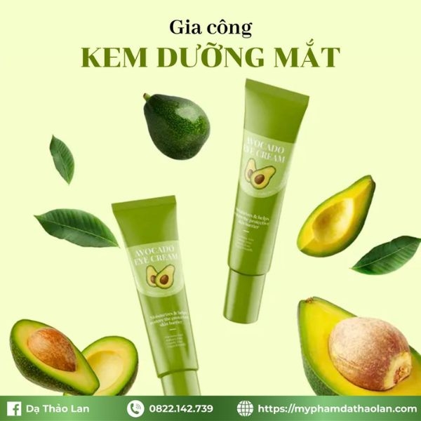 Gia Công Kem Chống Thâm Quầng Mắt Độc Quyền