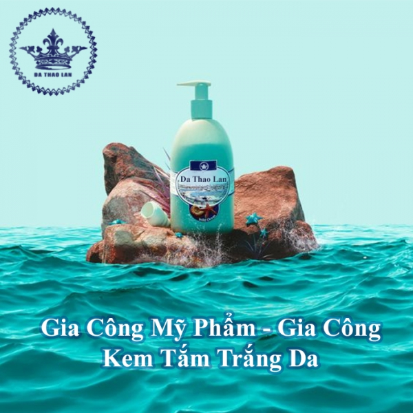 Gia Công Kem Tắm Trắng Da