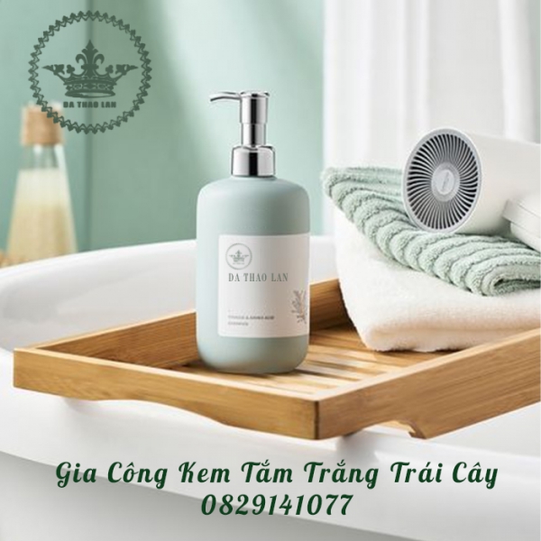 Gia Công Kem Tắm Trắng Trái Cây