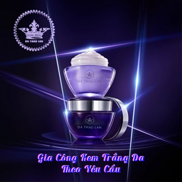Gia Công Kem Trắng Da Ngừa Lão Hóa