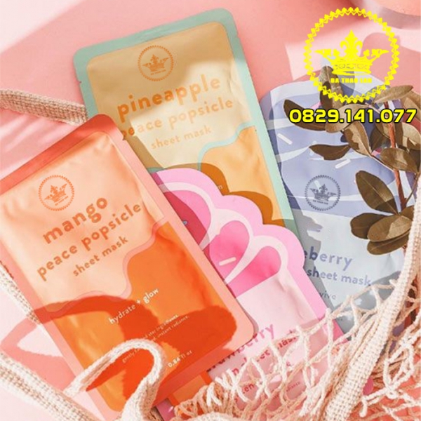 Gia Công Mặt Nạ Giấy Tinh Chất Trái Cây