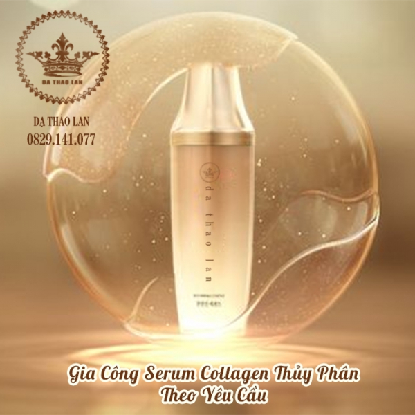Gia Công Serum Collagen Thủy Phân Chống Lão Hóa