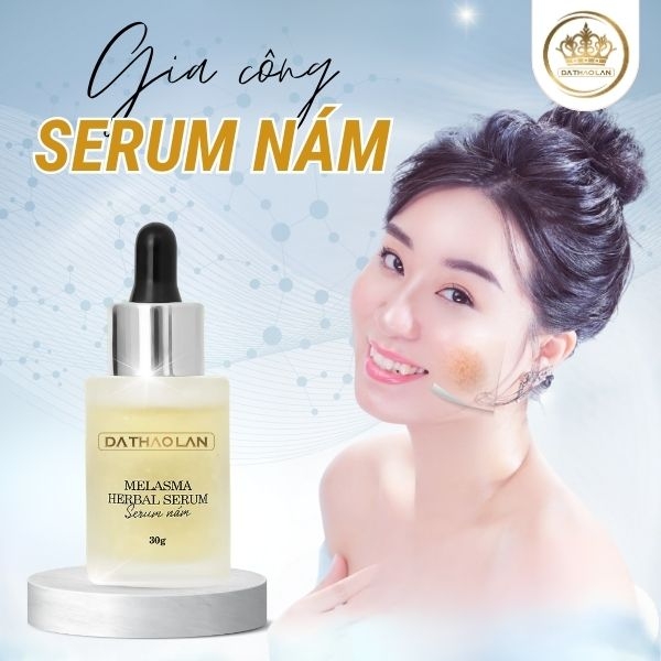 Gia Công Serum Trị Nám Chuyên Sâu