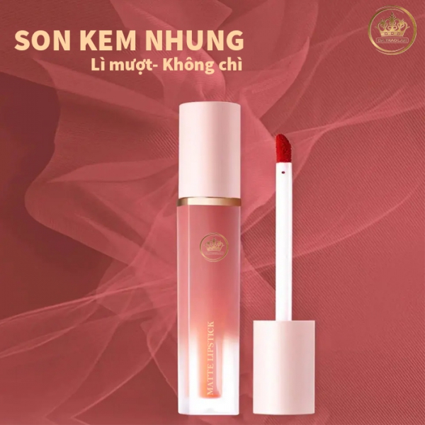 Gia công son kem nhung (BẢNG MÀU CỰC HOT- bền màu lên đến 8 GIỜ): Không chì