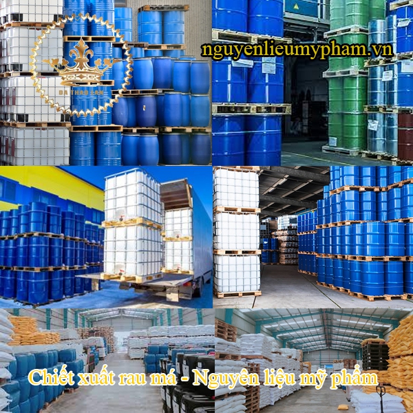 Chiết xuất rau má- Cung cấp nguyên liệu mỹ phẩm, chiết xuất thiên nhiên