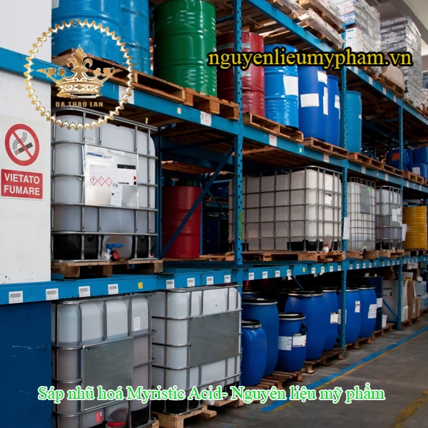 Sáp nhũ hóa Myristic acid- Cung cấp nguyên liệu mỹ phẩm, sáp nhũ hóa giá sỉ toàn quốc