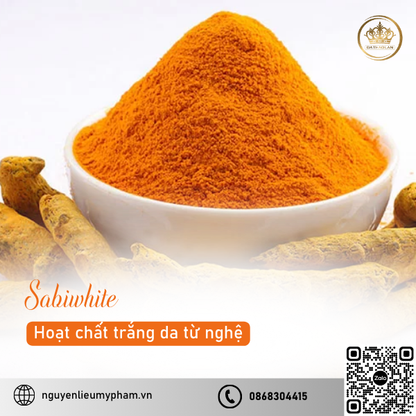 Sabiwhite - Hoạt chất trắng da từ nghệ
